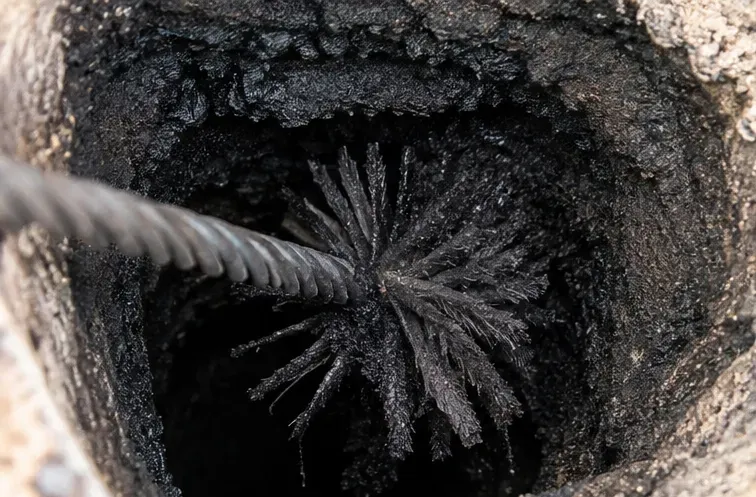 Balais de nettoyage de conduit de cheminée
